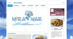 Desktop Screenshot of cevicheriamiramar.com